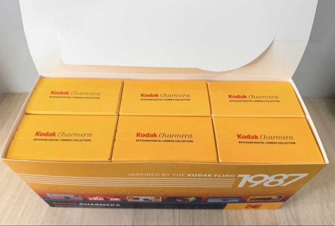 未開封 6個セット キーホルダー型デジタルカメラKodak Charmera