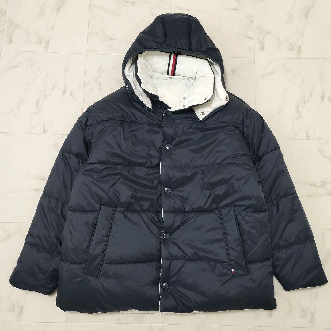 【新品タグ付】トミーヒルフィガー　2way　リバーシブル中綿ジャケット　Lサイズ