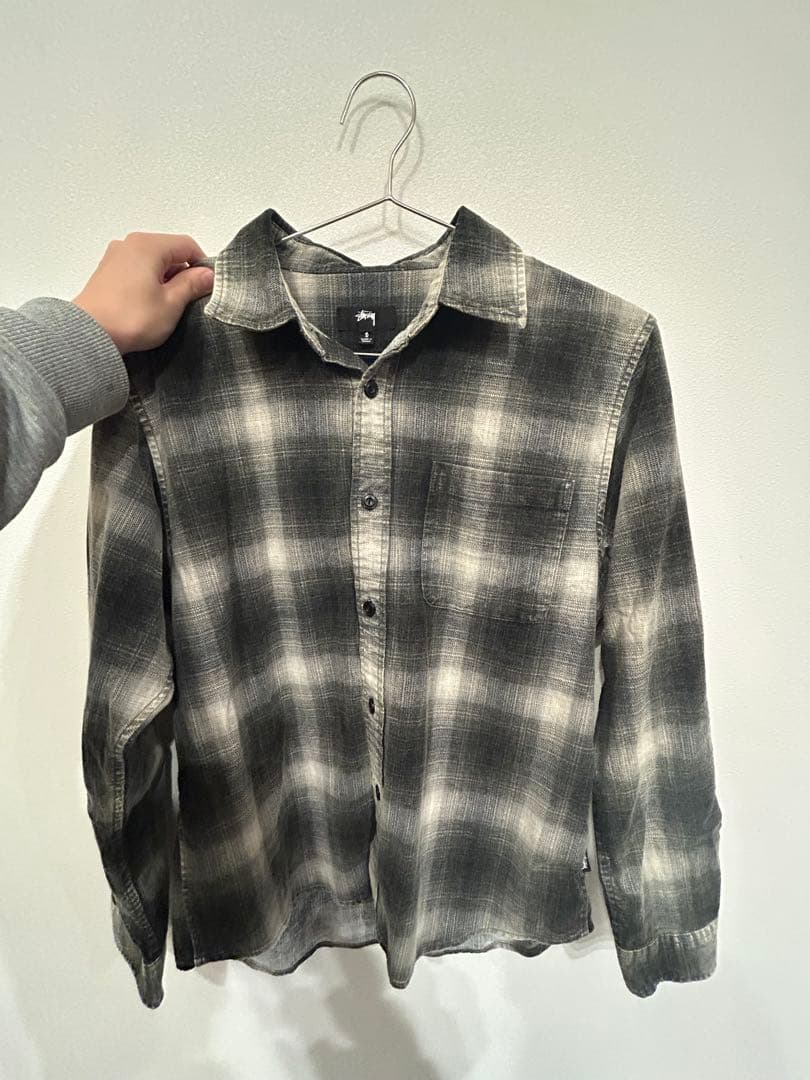 stussy ネルシャツ　yシャツ