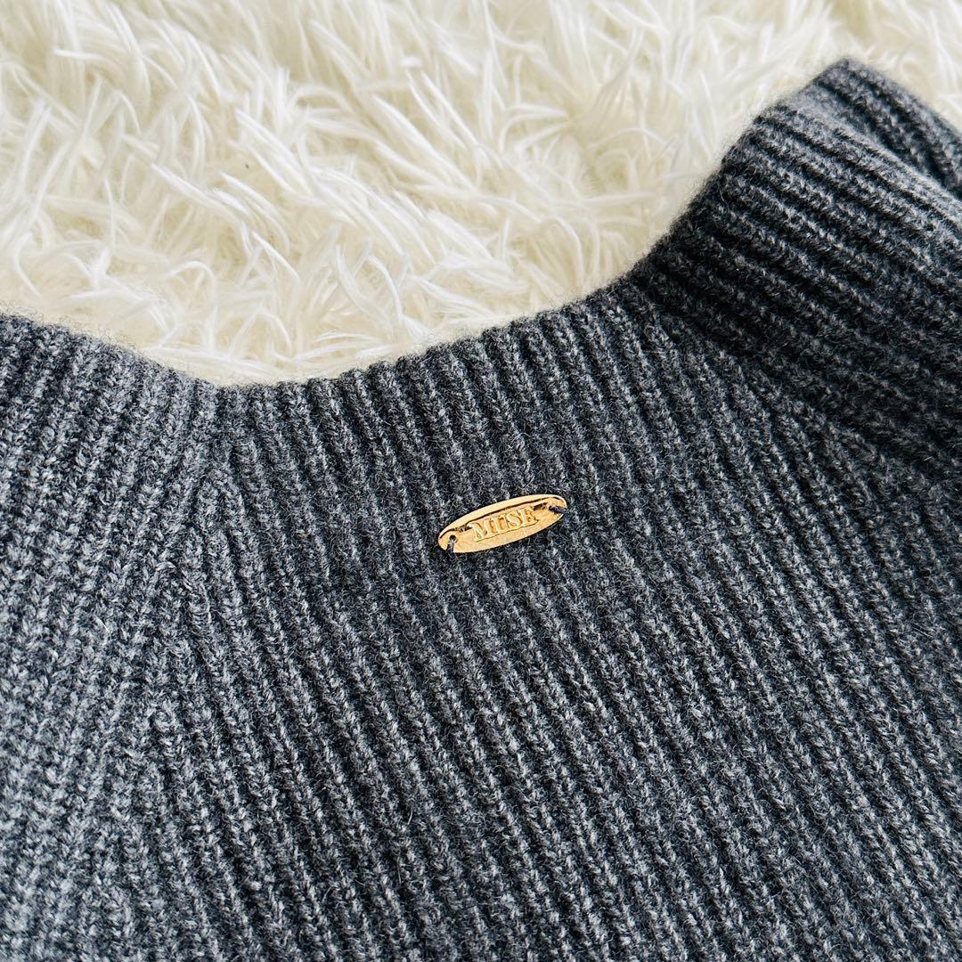 【極美品】ドゥーズィエムクラス カシミヤ混OLBIAアゼプルオーバー