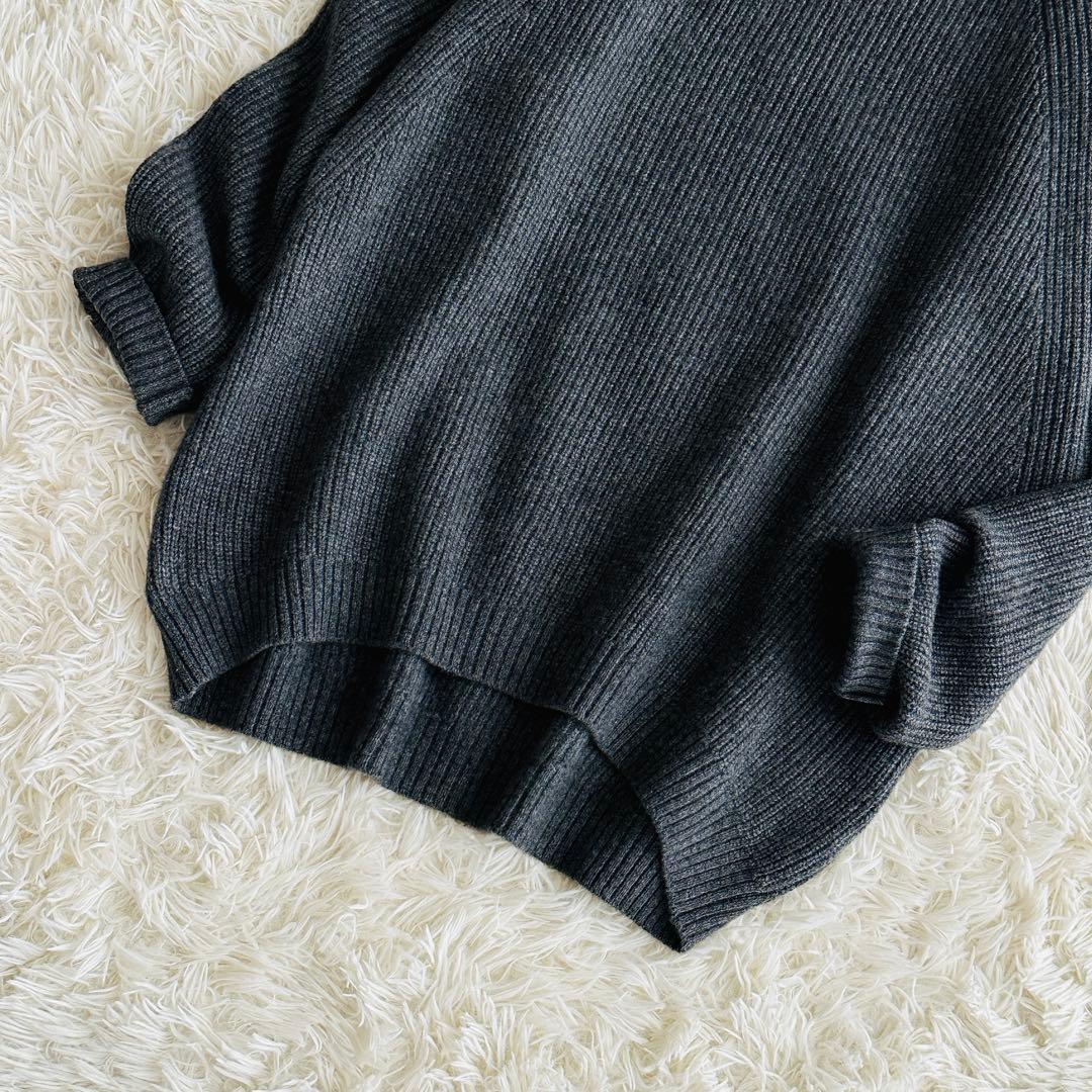 【極美品】ドゥーズィエムクラス カシミヤ混OLBIAアゼプルオーバー