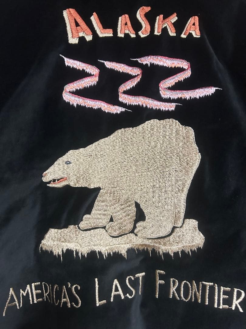 2025 テーラー東洋　別珍　スカジャン　 アラスカ　Ｌサイズ TT15792