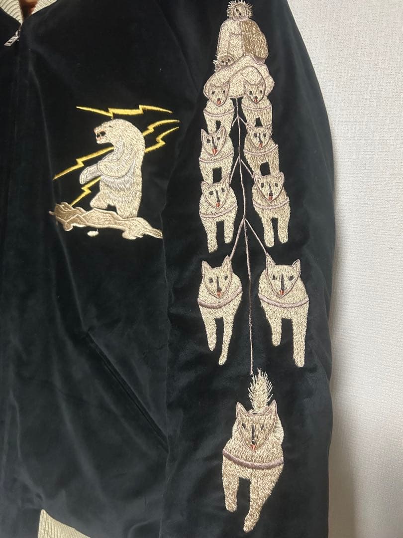 2025 テーラー東洋　別珍　スカジャン　 アラスカ　Ｌサイズ TT15792