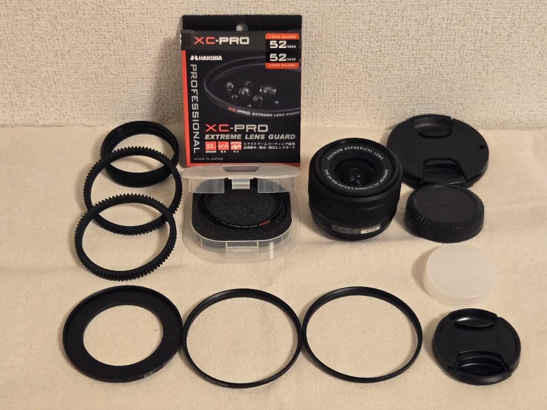 ★新品同様品/フィルターなど付属品多数★ XC15-45mm F3.5-5.6