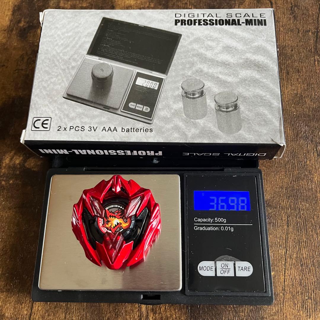 【重量重め超希少ベイ】ドランバスターメタルコート:レッド＋ベイコード付　新品