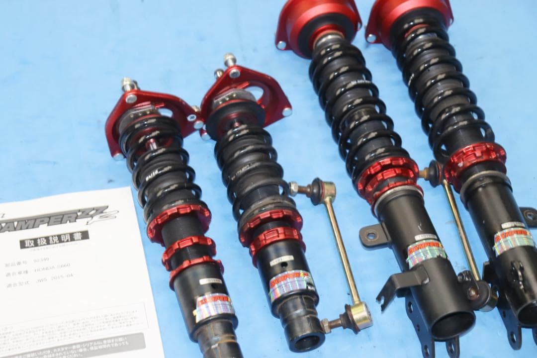 S660 JW5 BLITZ ZZ-R ダンパーキット 全長調整式 車高調