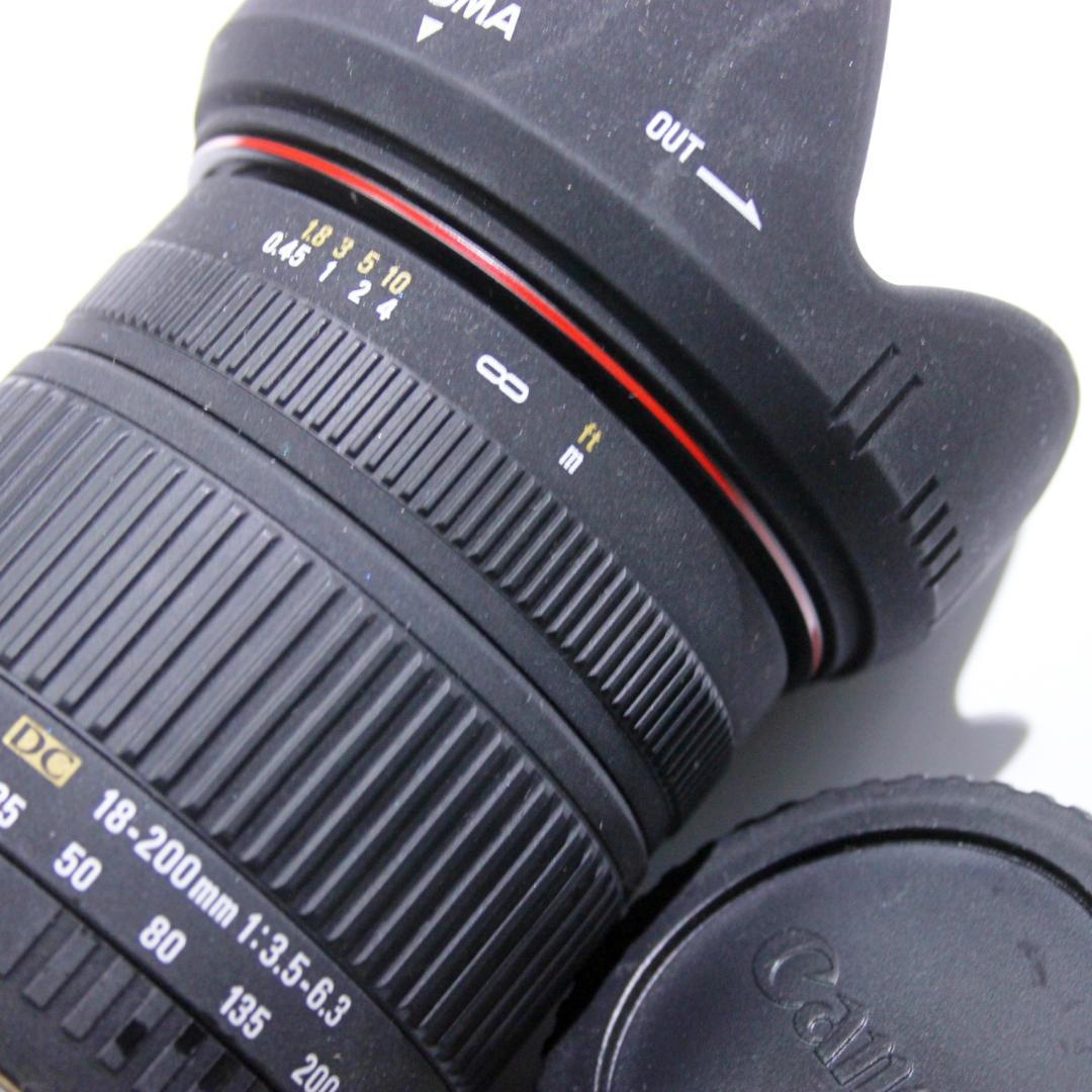 SIGMA 18-200mm F3.5-6.3 DC　キヤノンEF用