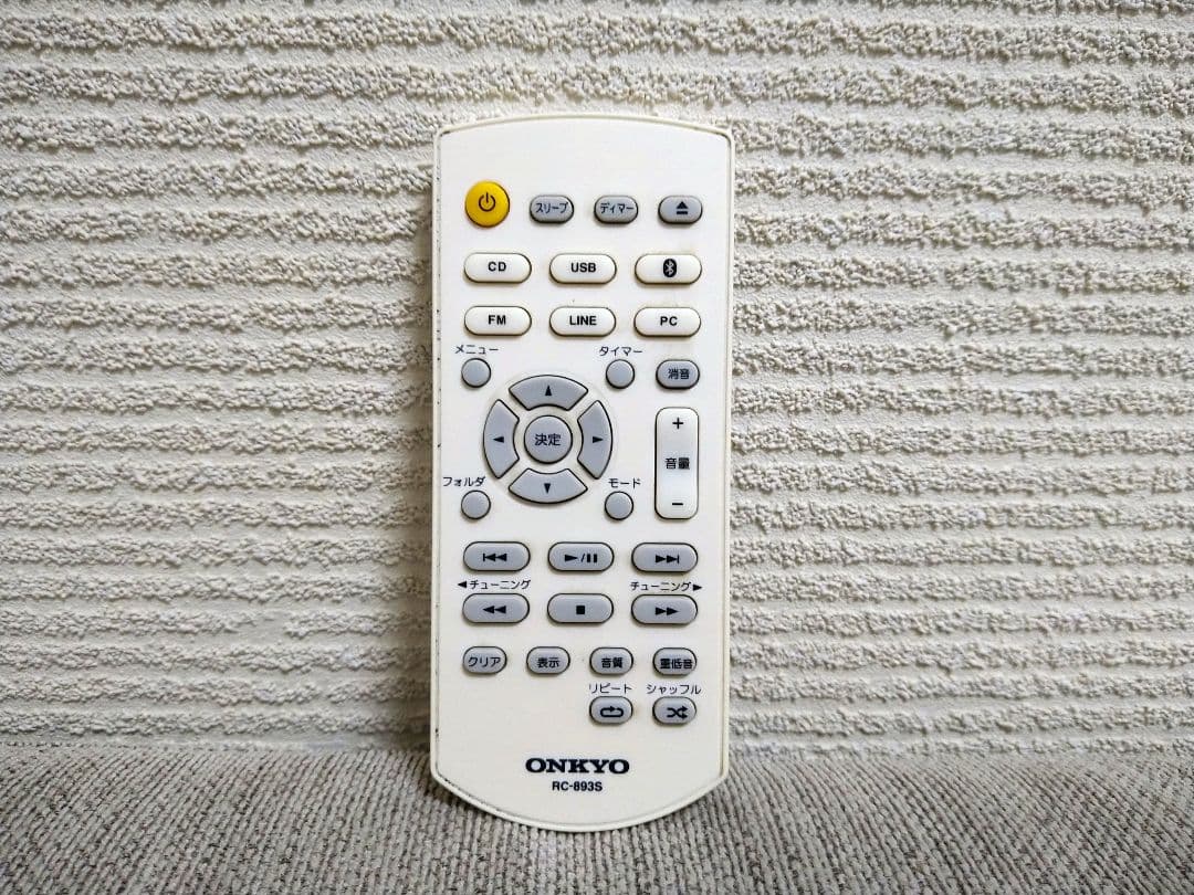 オンキョー　CDレシーバーシステム　ONKYO　CR-U6　リモコン付