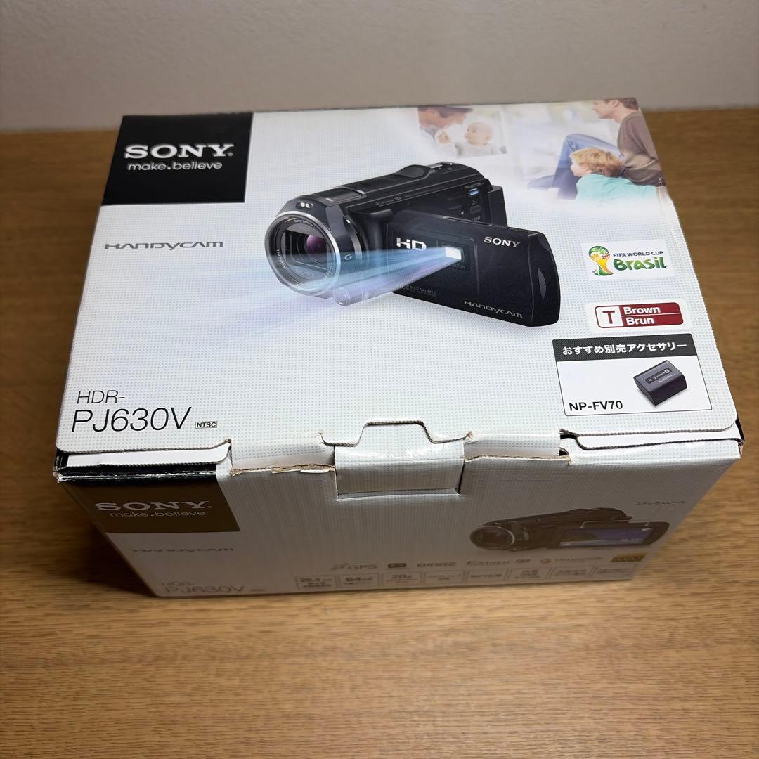 SONY デジタルHDビデオ カメラレコーダー HDR-PJ630V