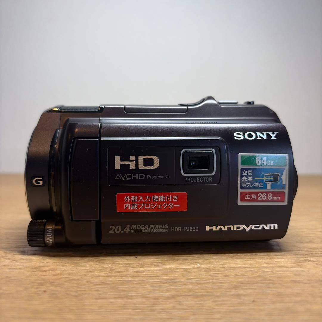 SONY デジタルHDビデオ カメラレコーダー HDR-PJ630V