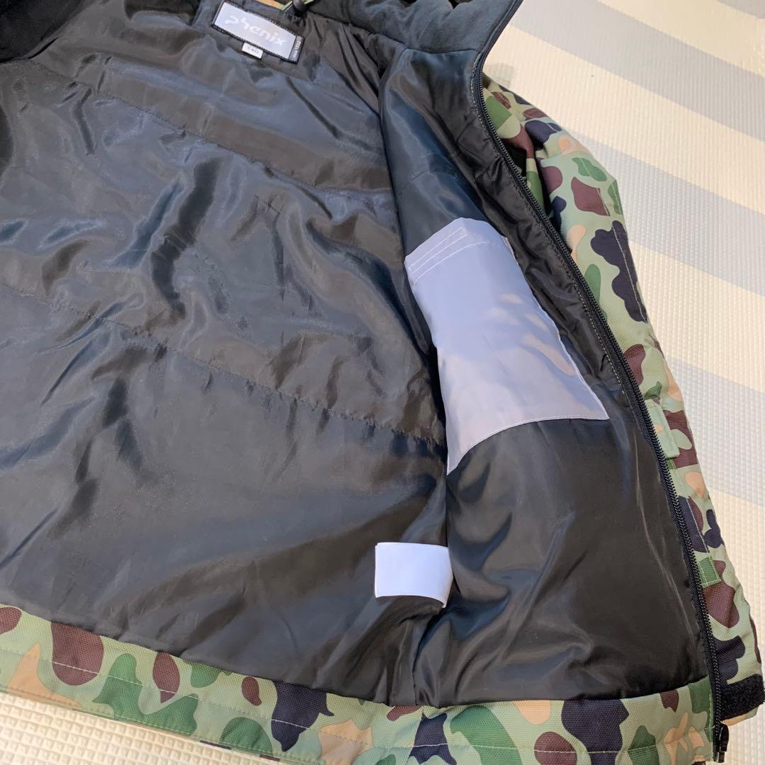 フェニックス スキー スノーボード ウェア 140cm グローブ付　迷彩