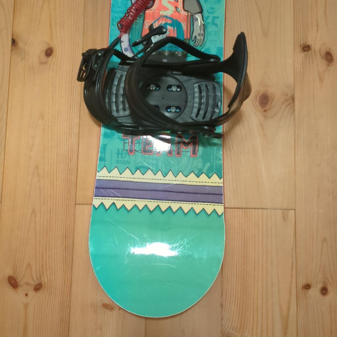 SALOMON 子ども用スノーボード バインディング付き 115cm