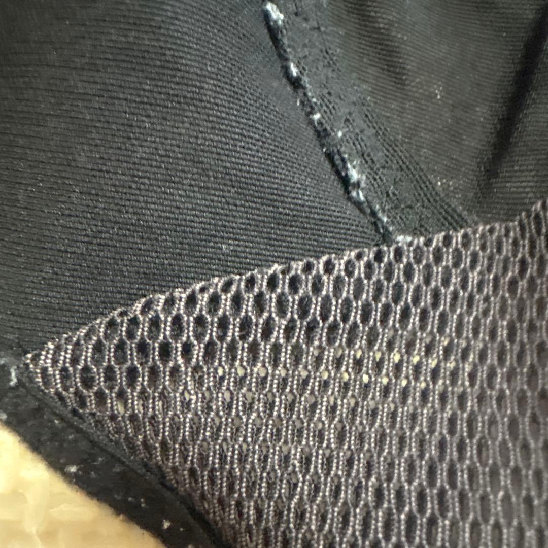 グラントイーワンズ　ララドール　袖なしボディスーツ　ブラック×ホワイト　75M