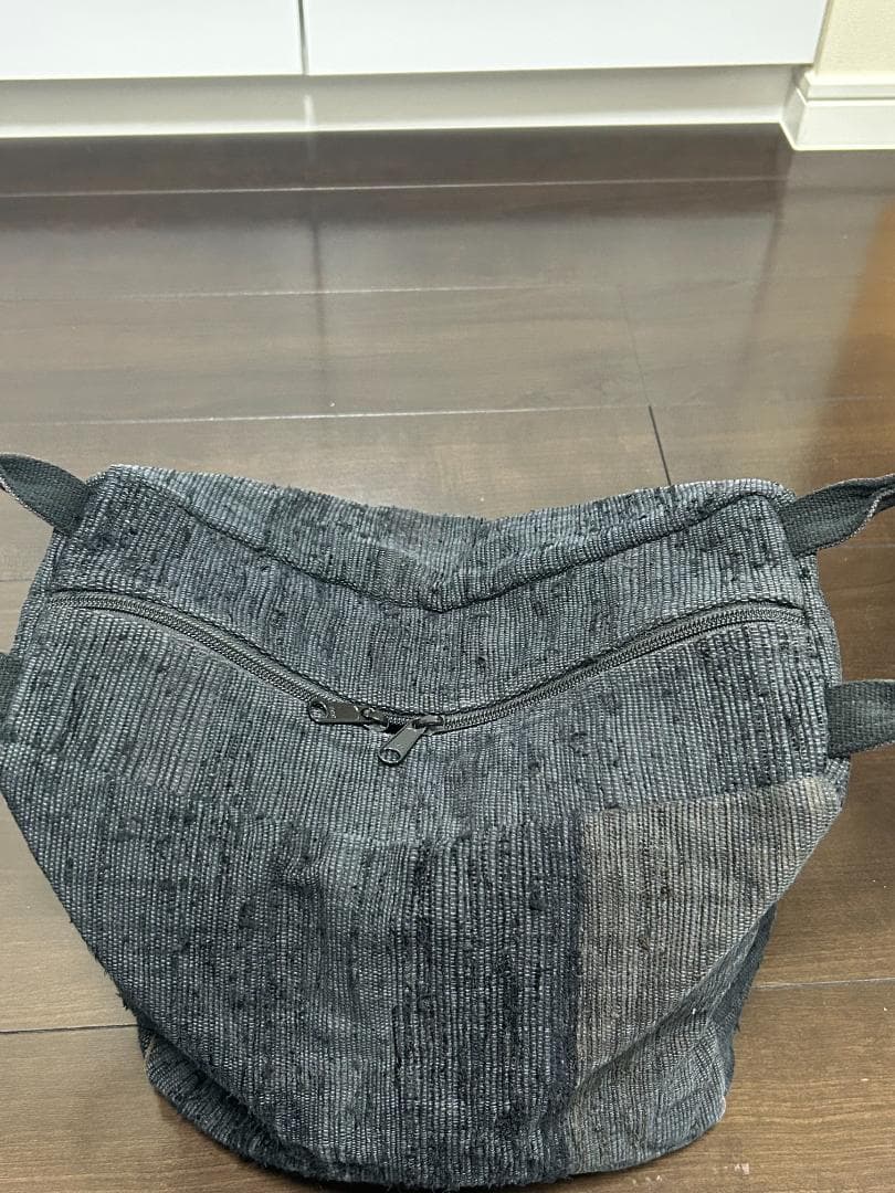 ゆずりは★野崎弘子さんの裂き織りバック