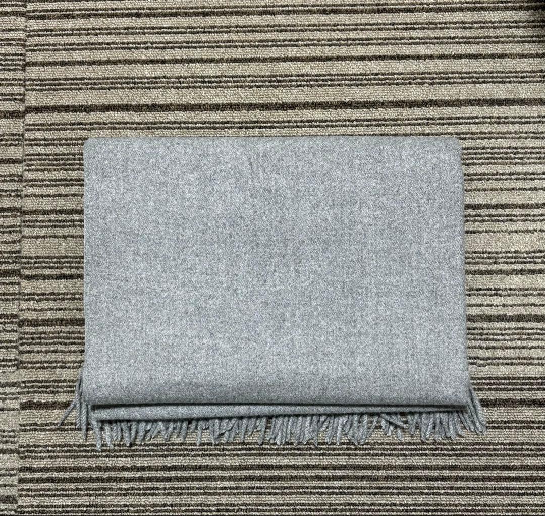 ま*り様 JOHNSTONS ジョンストンズ 大判 マフラー ストール グレー