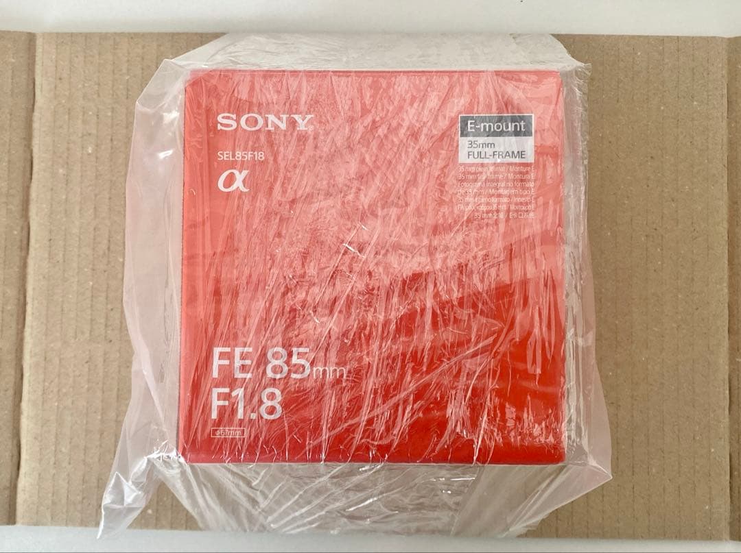 【新品未開封】ソニー SONY 85mm F1.8 SEL85F18 APS-C