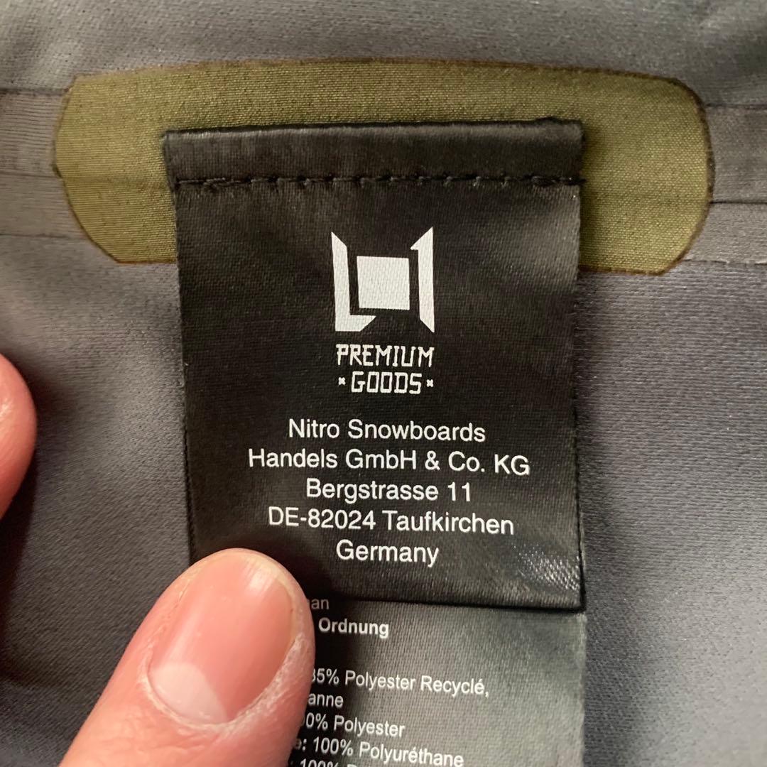 スノーボード l1 premium goods alpha jacket