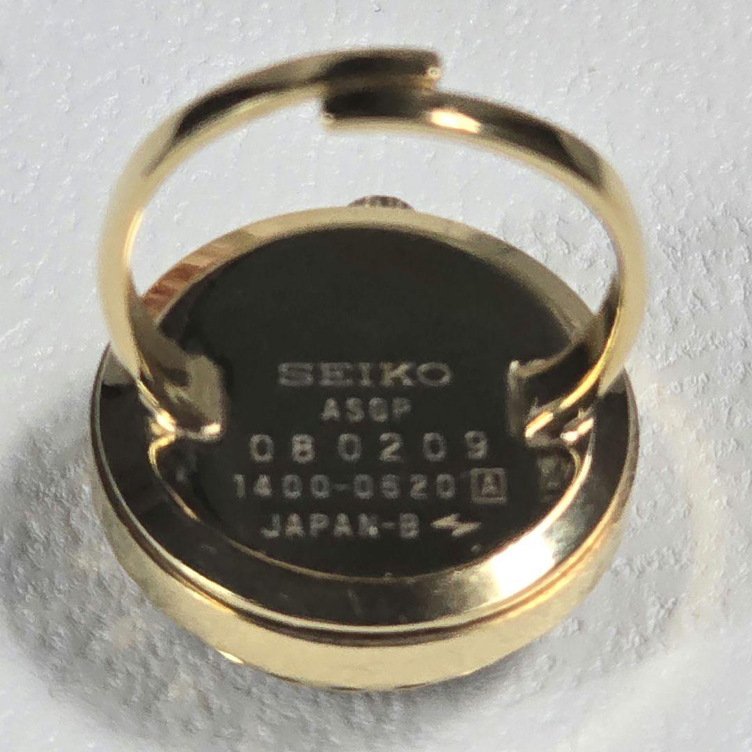 SEIKO RING WATCH セイコーカットガラスクォーツリングウォッチ