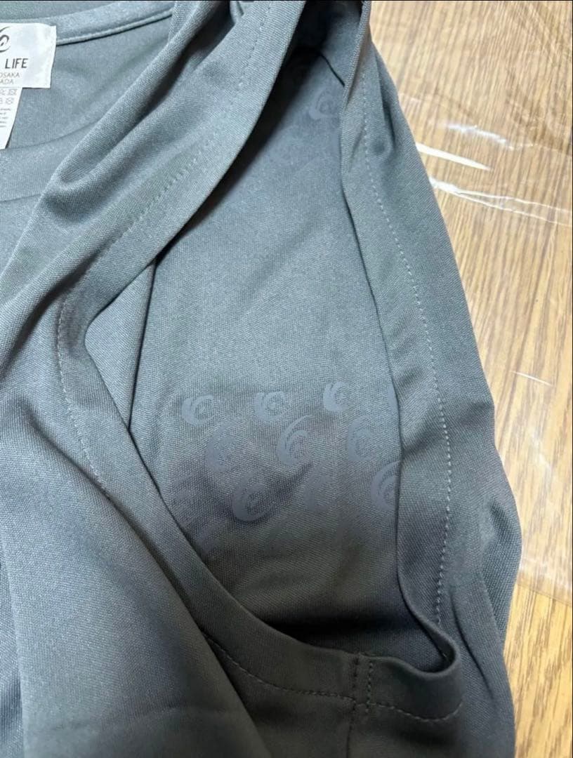 新品未使用 鉱石2倍 リライブプロ仕様 ノースリーブ Lサイズ グレー