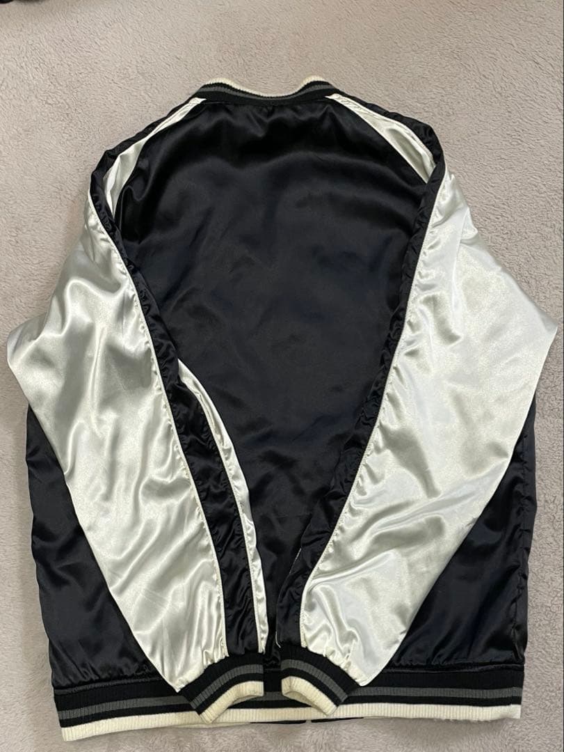 【希少】old stussy スカル スカジャン リバーシブル