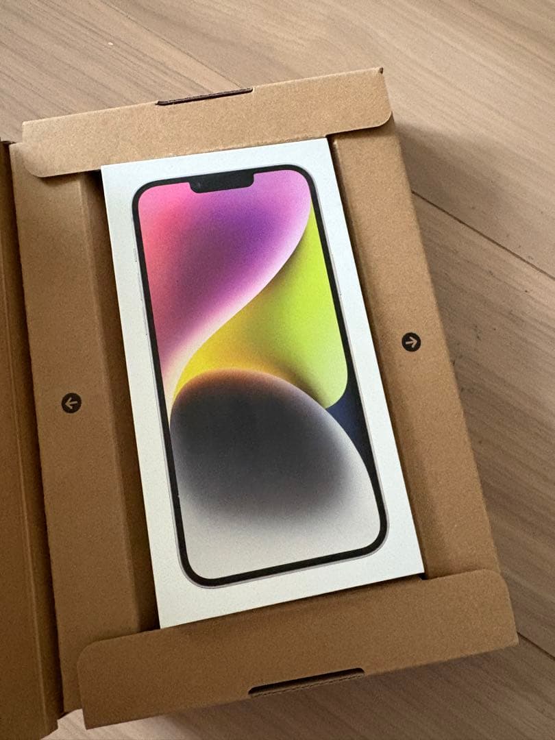 【中古】iPhone14 plus 128GB パープル　SIMフリー