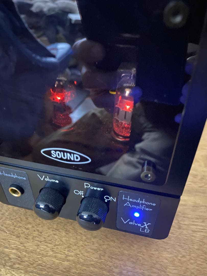 東京サウンド　ValveX LB ヘッドフォンアンプ　黒限定品