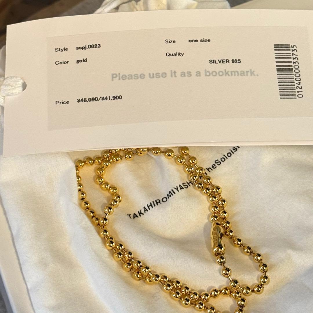 アクセサリー TheSoloist. ball chain necklace. S