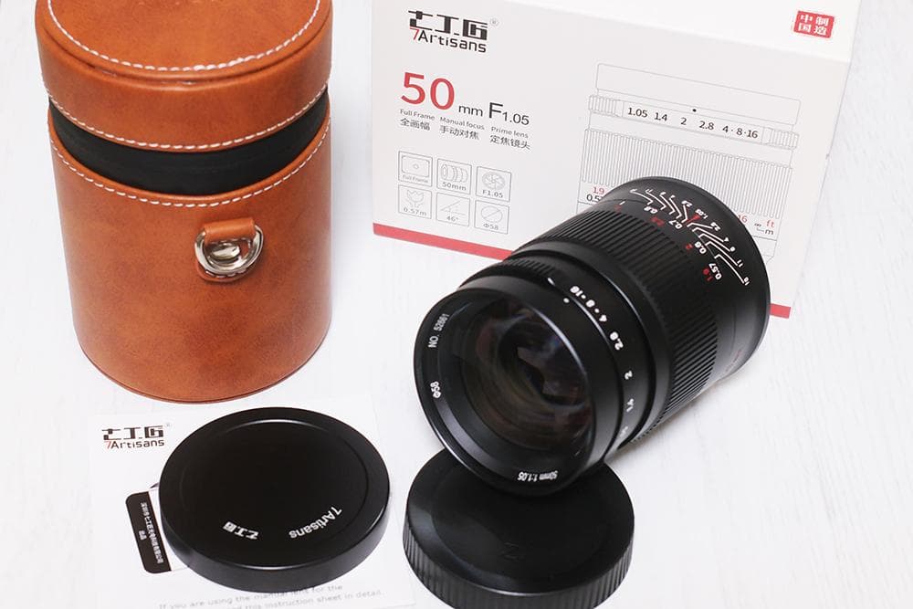 美品 七工匠 7Artisans 50mm F1.05 ニコン Zマウント