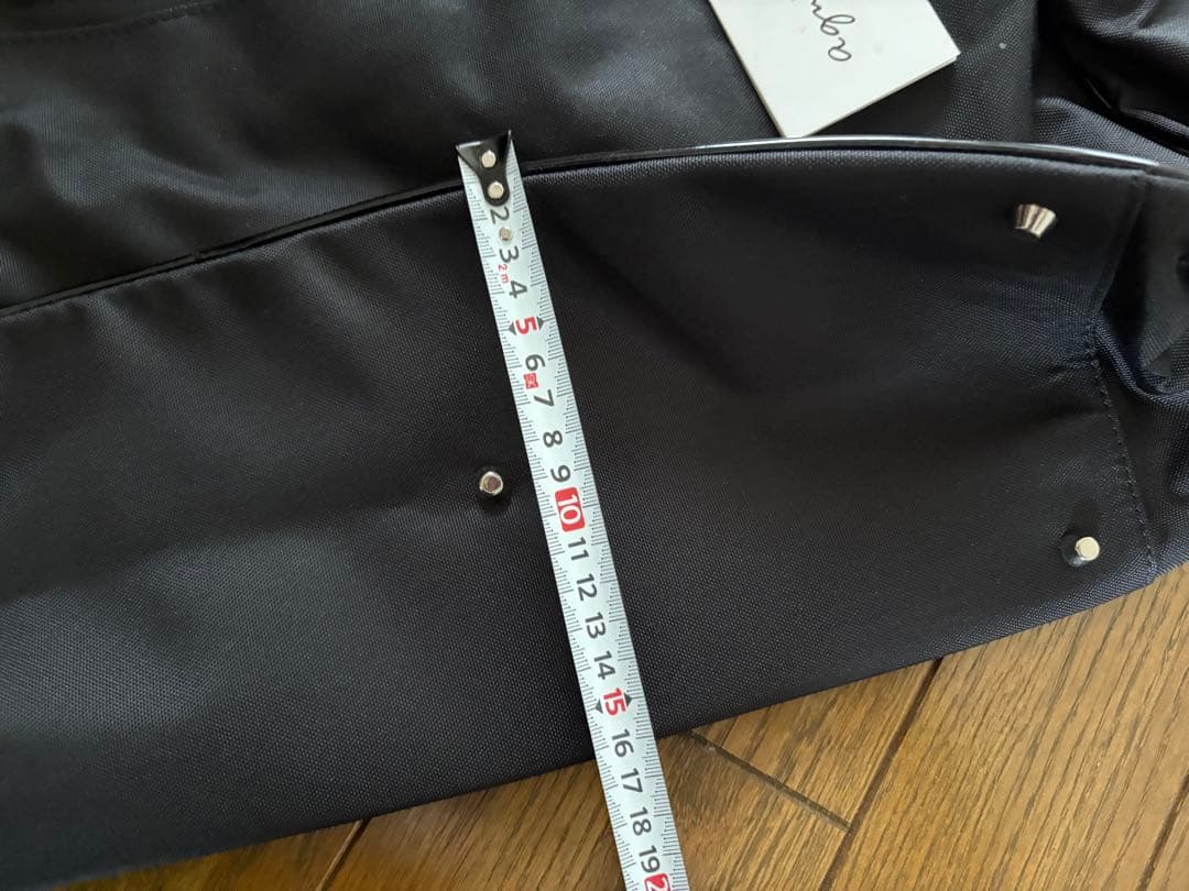 未使用　アニエス・ベー　ボストンバッグ　ブラック　2way