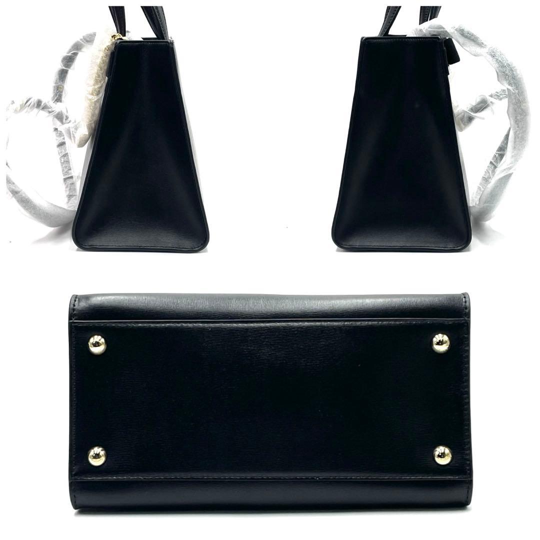 未使用品/現行モデル● フェラガモ 2way ハンドバッグ ヴァラリボン レザー