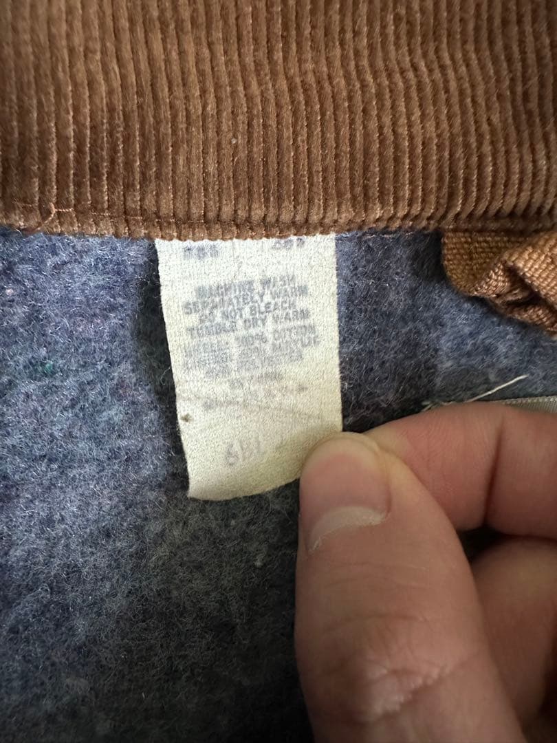 カーハート ヴィンテージ 70s デトロイトジャケット Cロゴタグ　ブルゾン