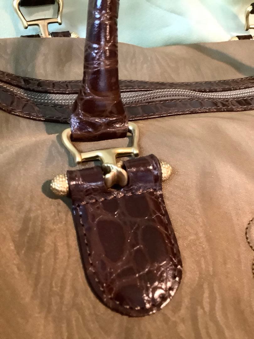 BALENCIAGA / バレンシアガ ボストンバッグ BBロゴ ストラップ付き