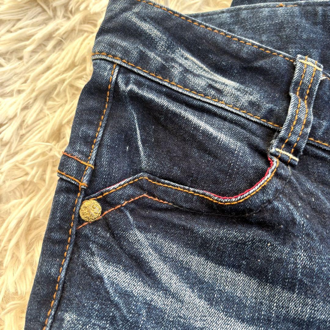 RED PEPPER ジーンズ デニム 刺繍 フレア 29 y2k