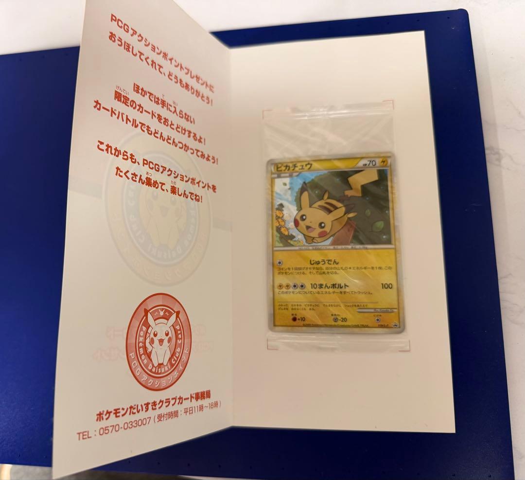 ピカチュウ プロモ 未開封 2009 019/L-P ゴールドランク