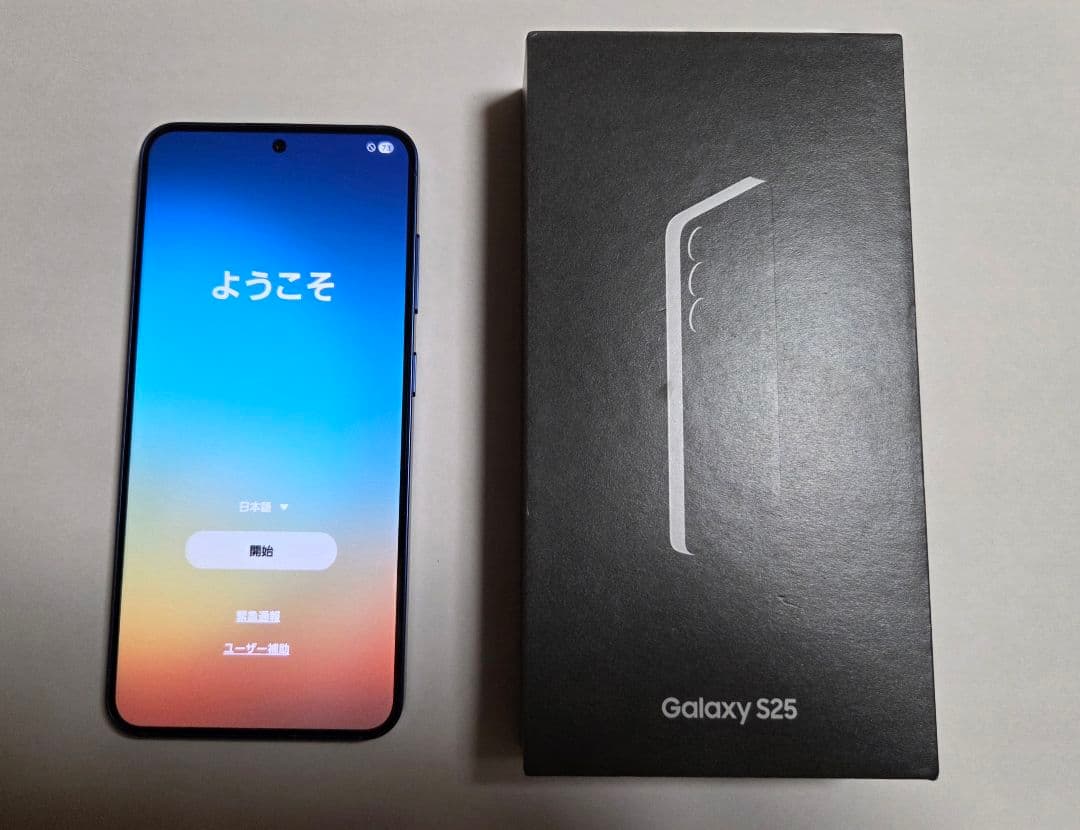 SoftBank版 SIMフリー Galaxy S25 256GB ネイビー