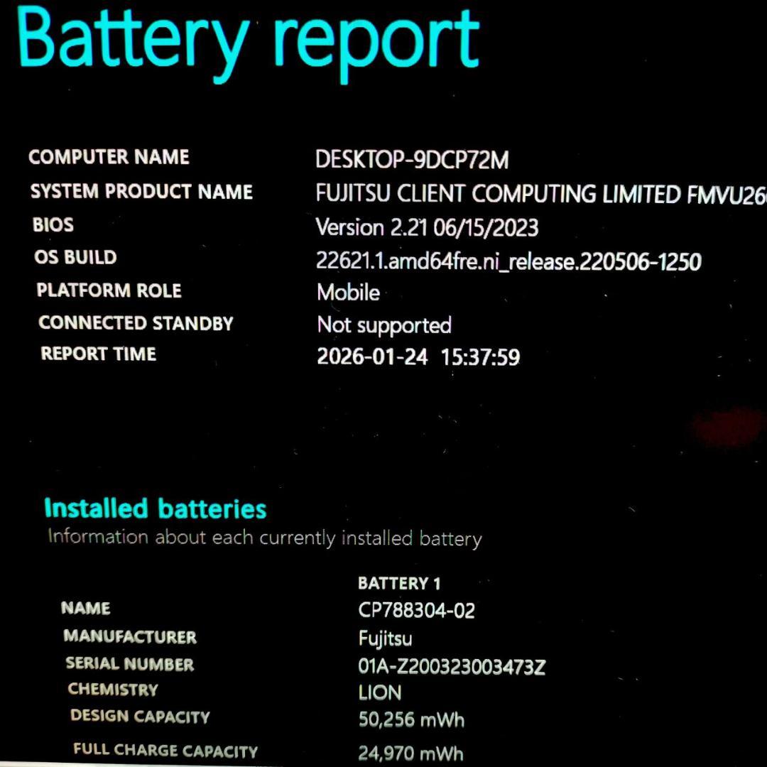 富士通 U939/CX i5 8GB SSD256GB 軽量 Win11✨