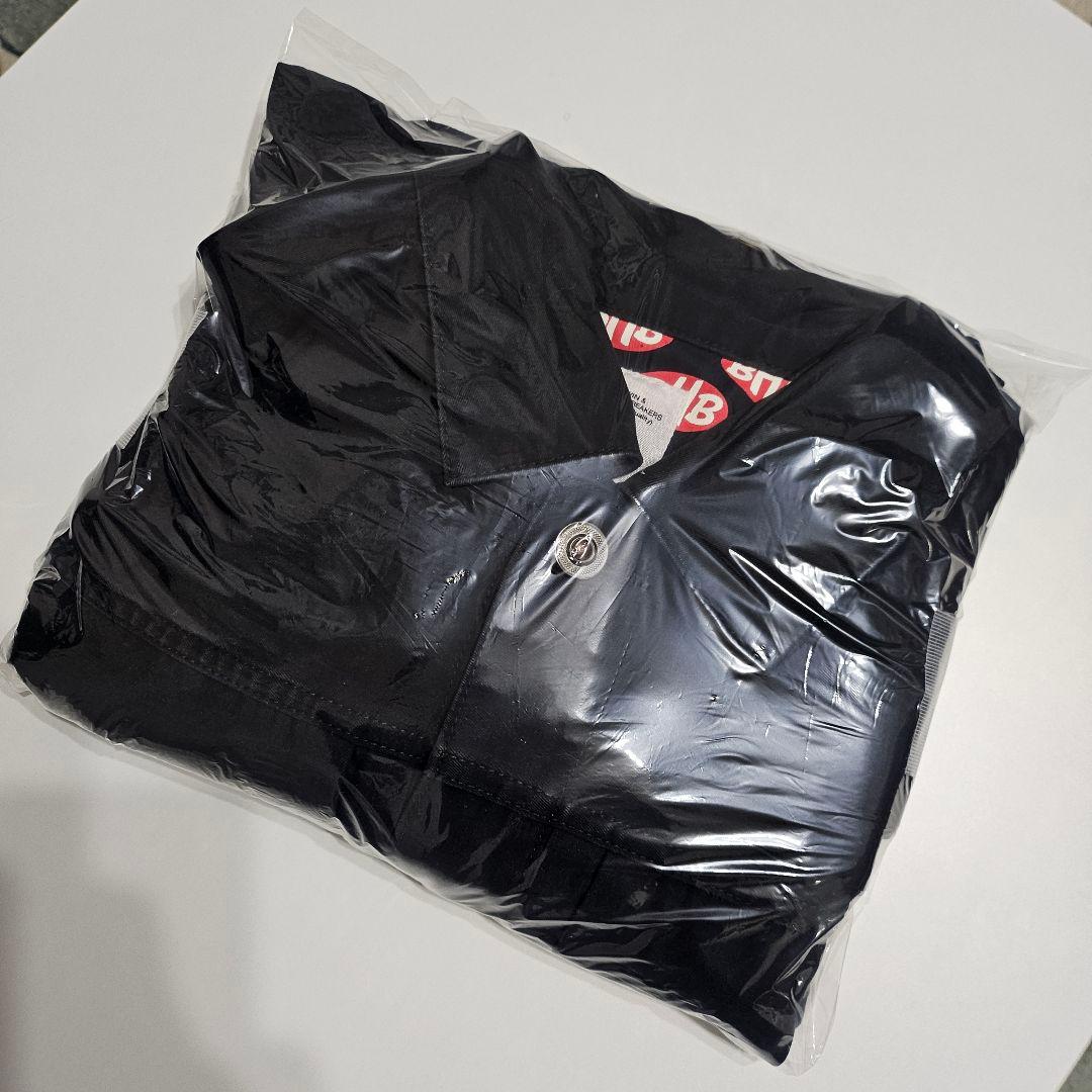 BEDWIN ベドウィン　オーバーサイズ　ツイルシャツ　黒