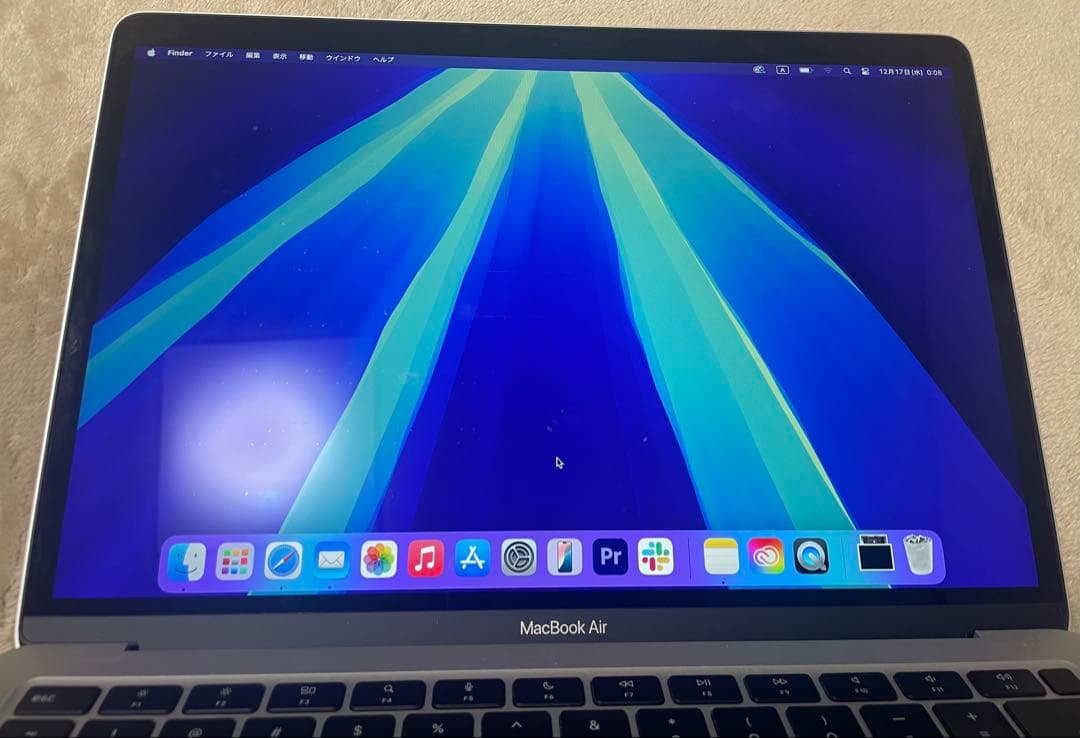 MacBookAir M1 2020 メモリ16GB SSD512GB US配列