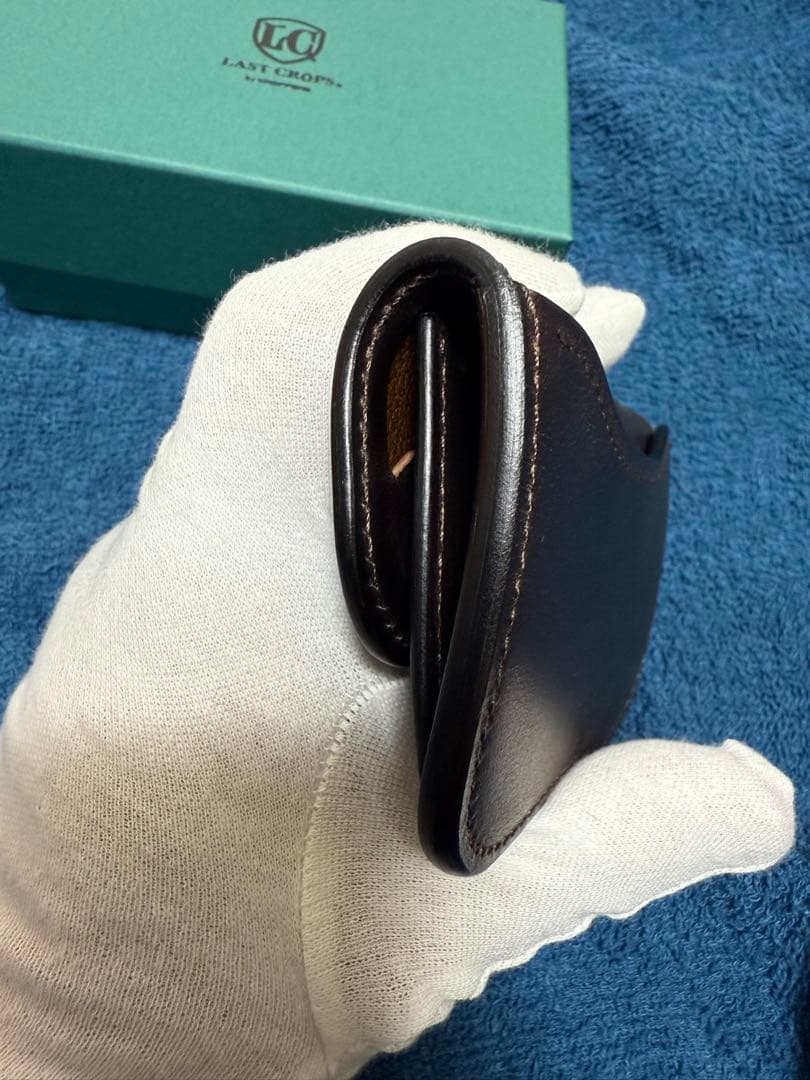 ラストクロップス　LCタング　Horsebutt Strip バーガンディ