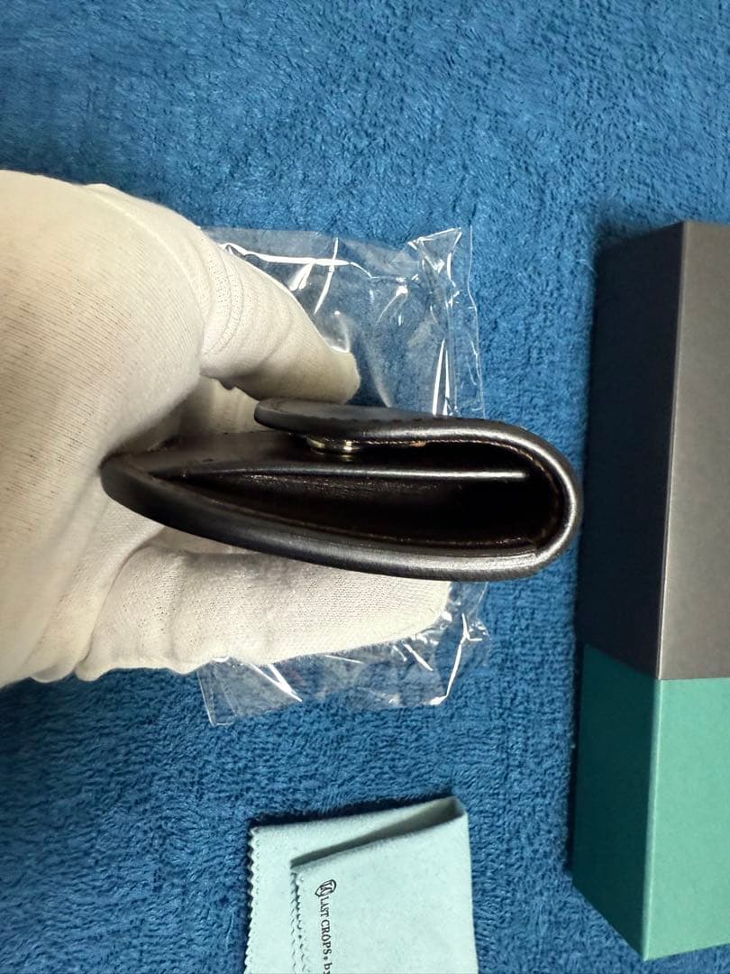 ラストクロップス　LCタング　Horsebutt Strip バーガンディ