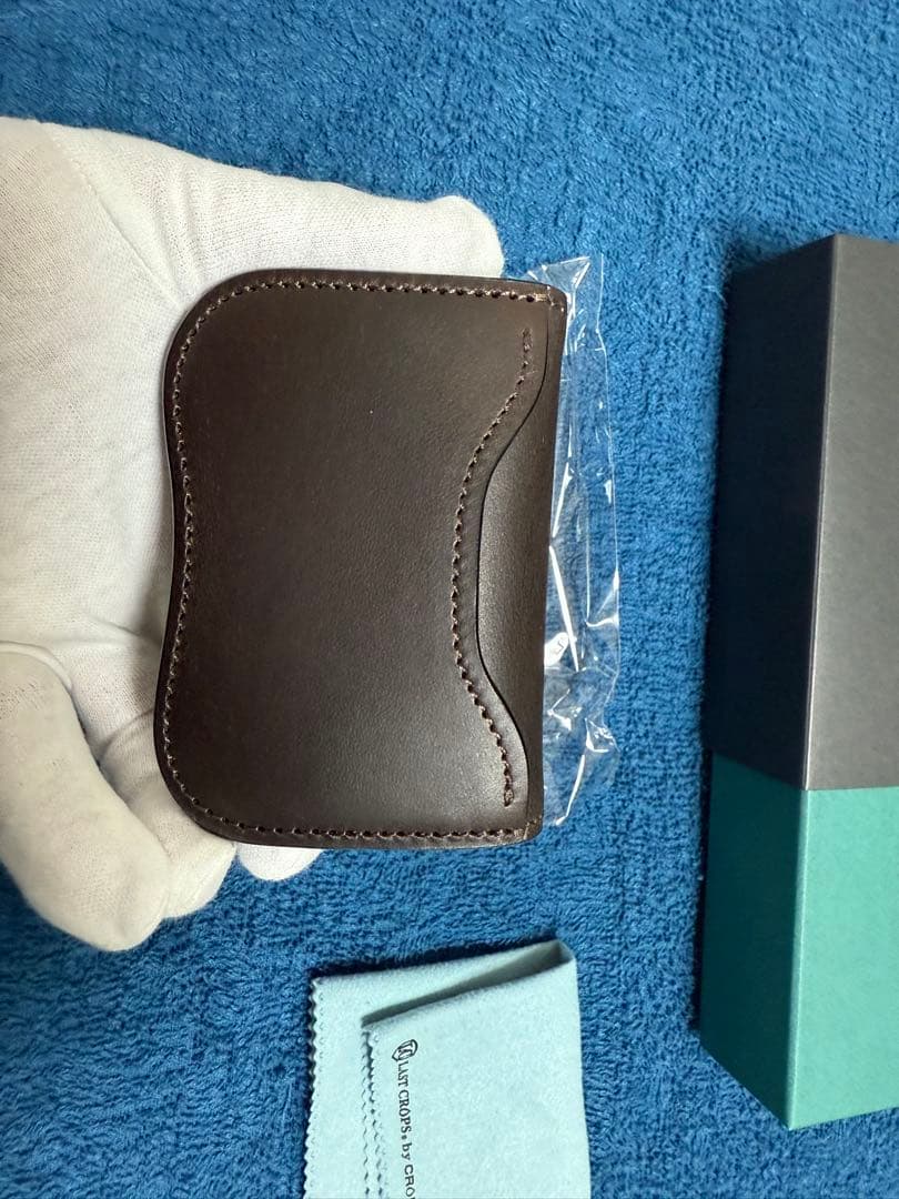 ラストクロップス　LCタング　Horsebutt Strip バーガンディ