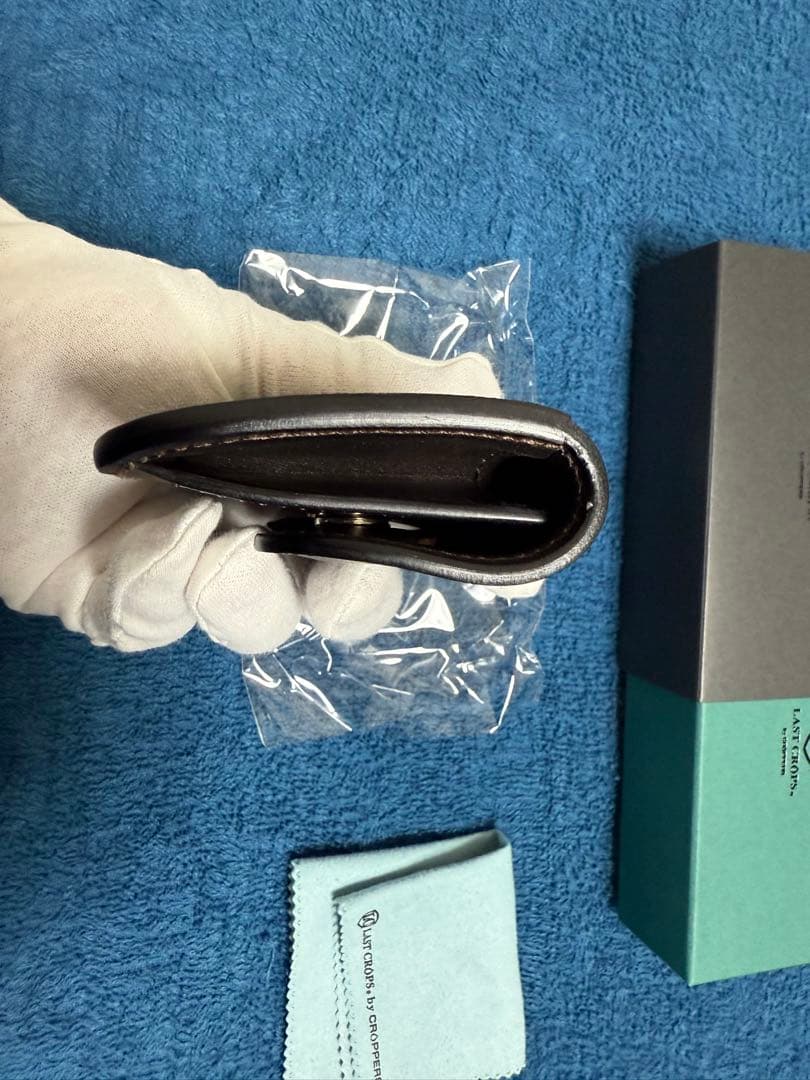 ラストクロップス　LCタング　Horsebutt Strip バーガンディ