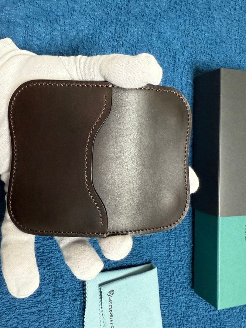 ラストクロップス　LCタング　Horsebutt Strip バーガンディ