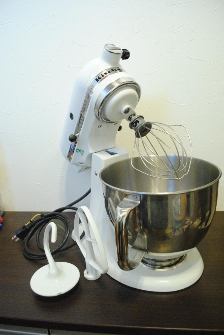 キッチンエイドスタンドミキサ Kitchenaid ARTISAN 白色