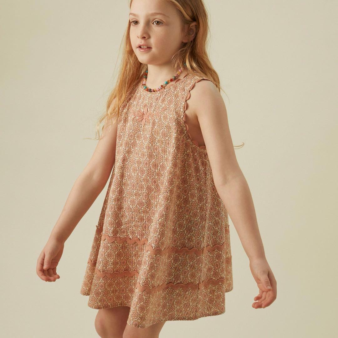ワンピース apolina Wilma Dress, Golden Grove 3-5y