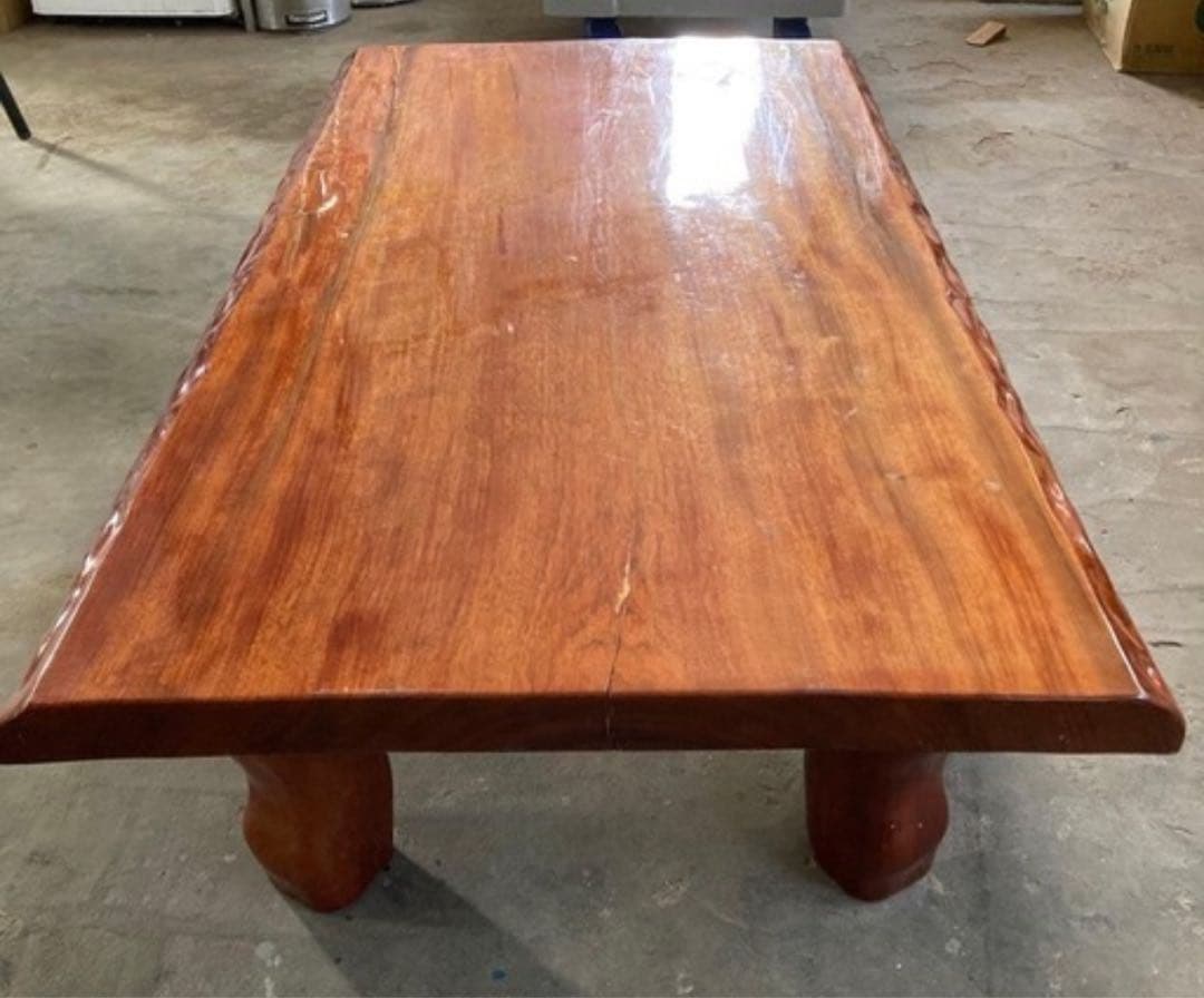 一枚板　座卓　テーブル　熊谷市