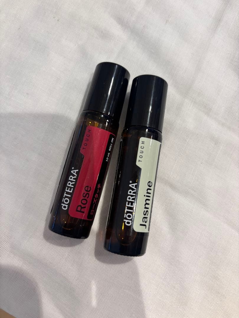 【新品】doTERRA ローズ・ジャスミン 2本セット