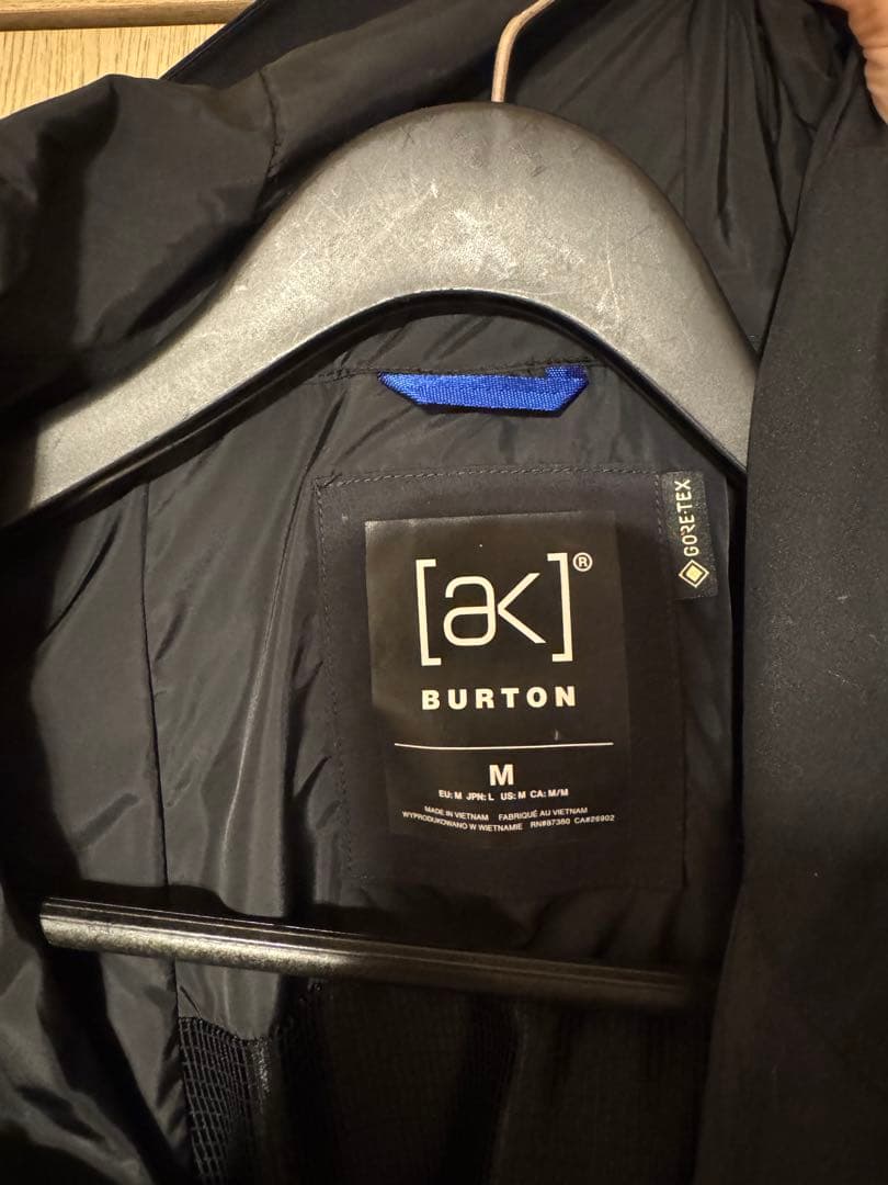 【ムック】Burton [ak] 2L GORE-TEX サイクリック黒