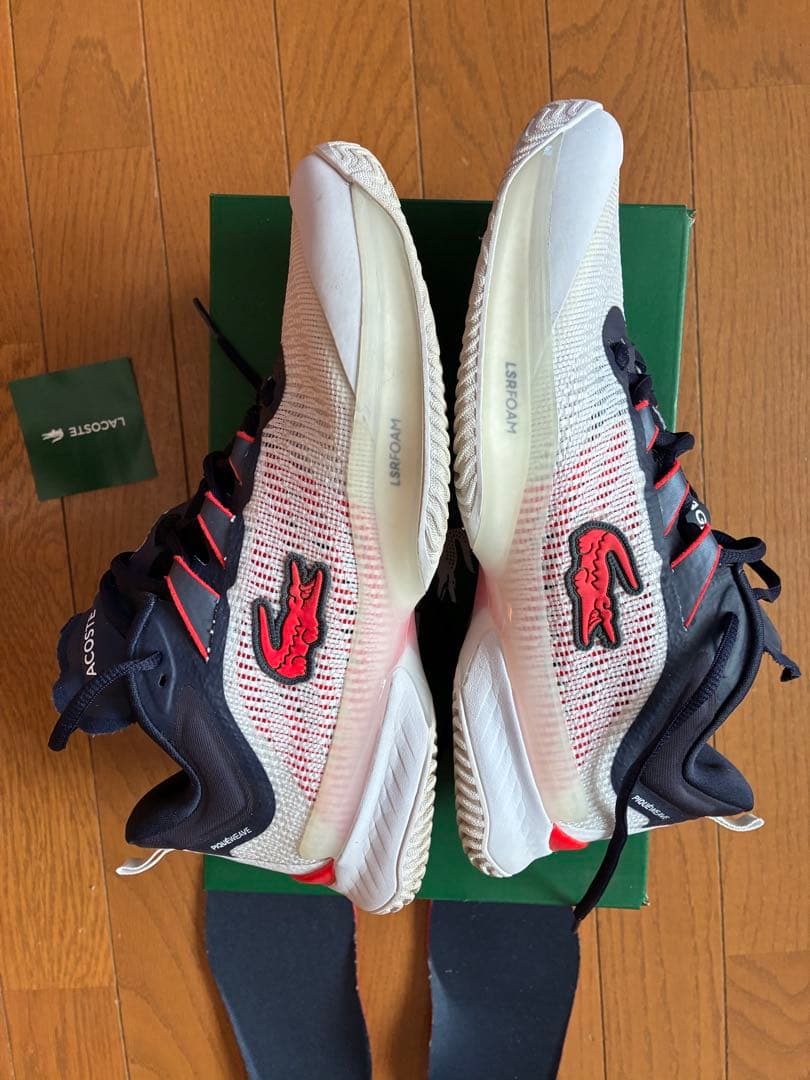 希少　ラコステ　aglt23 テニスシューズ　26.5