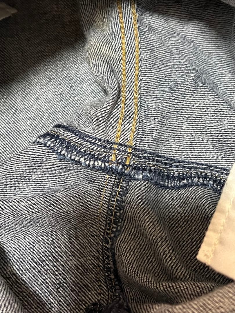 YANUK Lea デニムパンツ 濃紺 ハイウエスト ストレート